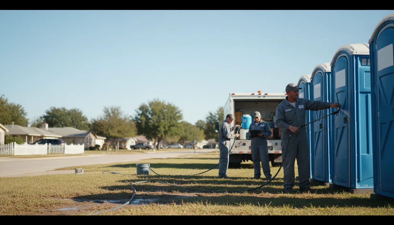 Long-Term Portable Toilet Rental in Hartville, OH near me